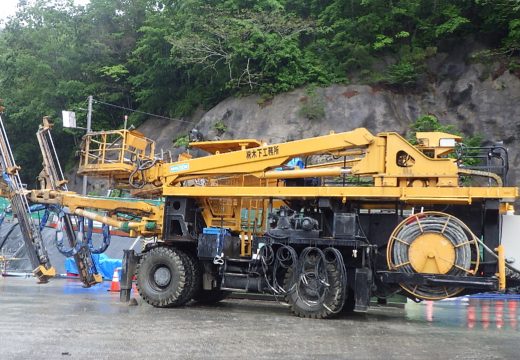 令和元年度　社会資本整備総合交付金道路　粒良脇トンネル工事イメージ